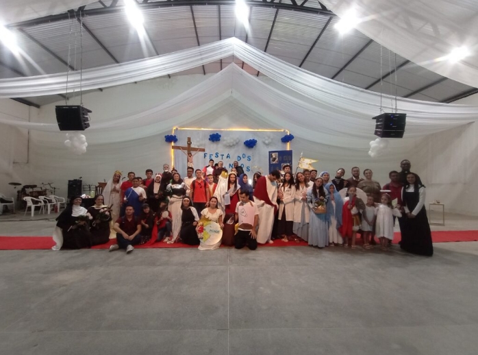 Festa de Todos os Santos reúne fiéis no Sopro de Vida, em Caetité.