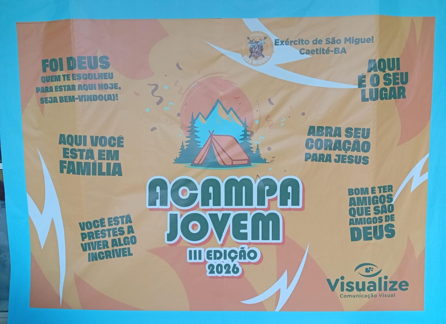 Caetité : Grupo Exército de São Miguel realiza o 3º Acampa Jovem com muito sucesso.