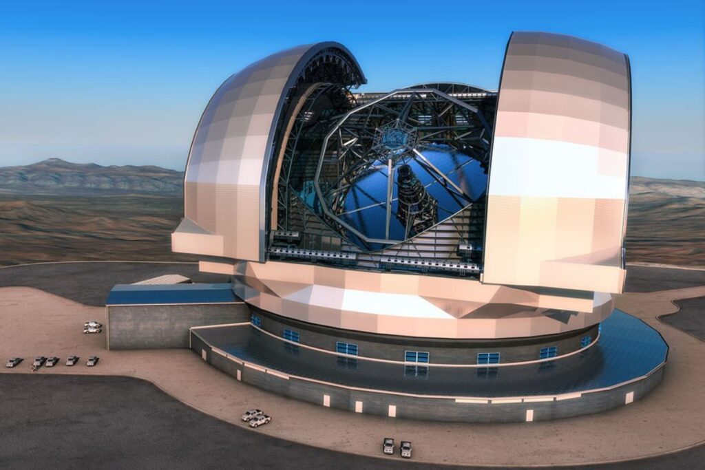 Tecnologia brasileira embarca no maior telescópio óptico já construído.