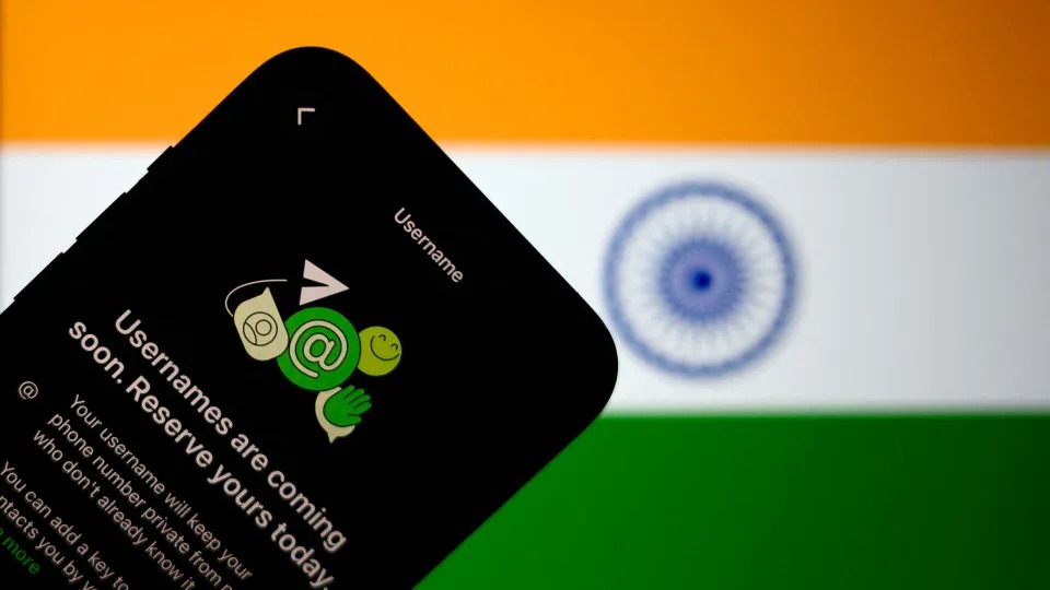 Tecnologia : Governo da Índia suspende cadastro de nomes de usuário do WhatsApp.